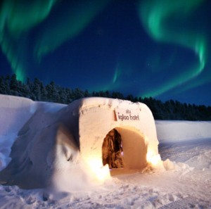 ishotellet med nordlys